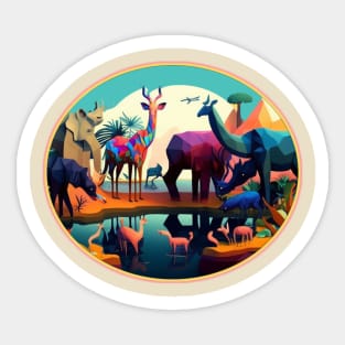 Watering Hole Sticker